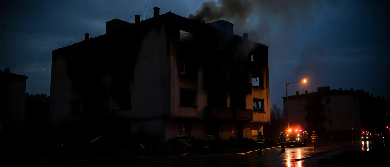 Расследование возможного поджога в Нижнем Новгороде после повреждения двух жилых домов