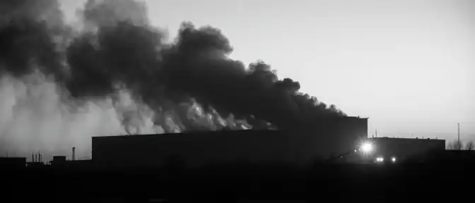 Крупный пожар на заводе по производству пластика в Петушках ликвидирован силами экстренных служб