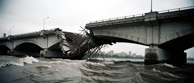 Михаил Семикин сообщил о повреждении моста через Днепр в Запорожье