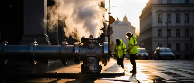Снижение температуры в Москве привело к запуску процесса перевода систем теплоснабжения на зимний режим