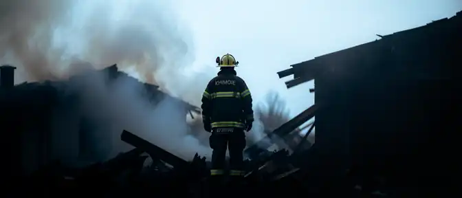 Трагедия в Химках: при ликвидации возгорания в жилом секторе погиб сотрудник пожарной охраны