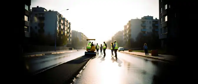 В московском районе Печатники специалисты комплекса городского хозяйства закончили работы по благоустройству Батюнинского проезда