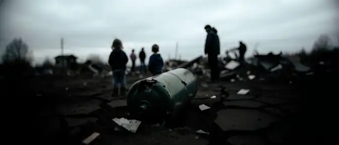 В результате подрыва газового баллона в одной из деревень Пермского края получили травмы люди и дети