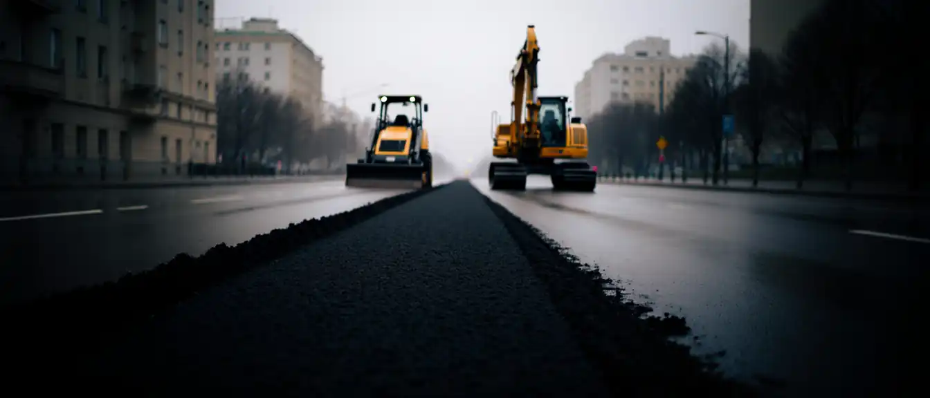В Северо-Восточном административном округе Москвы завершено обновление дорожного полотна в 5-м Таймырском проезде